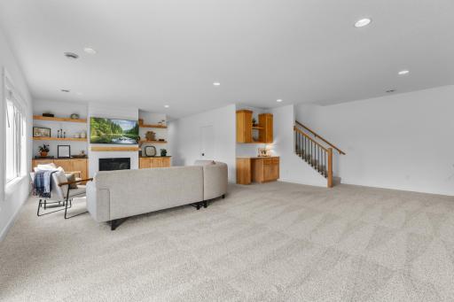 LL flex space with built in beverage bar.