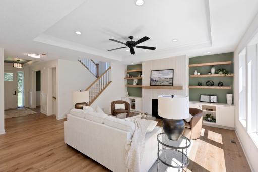 The natural wood finishes will never go out of style!
