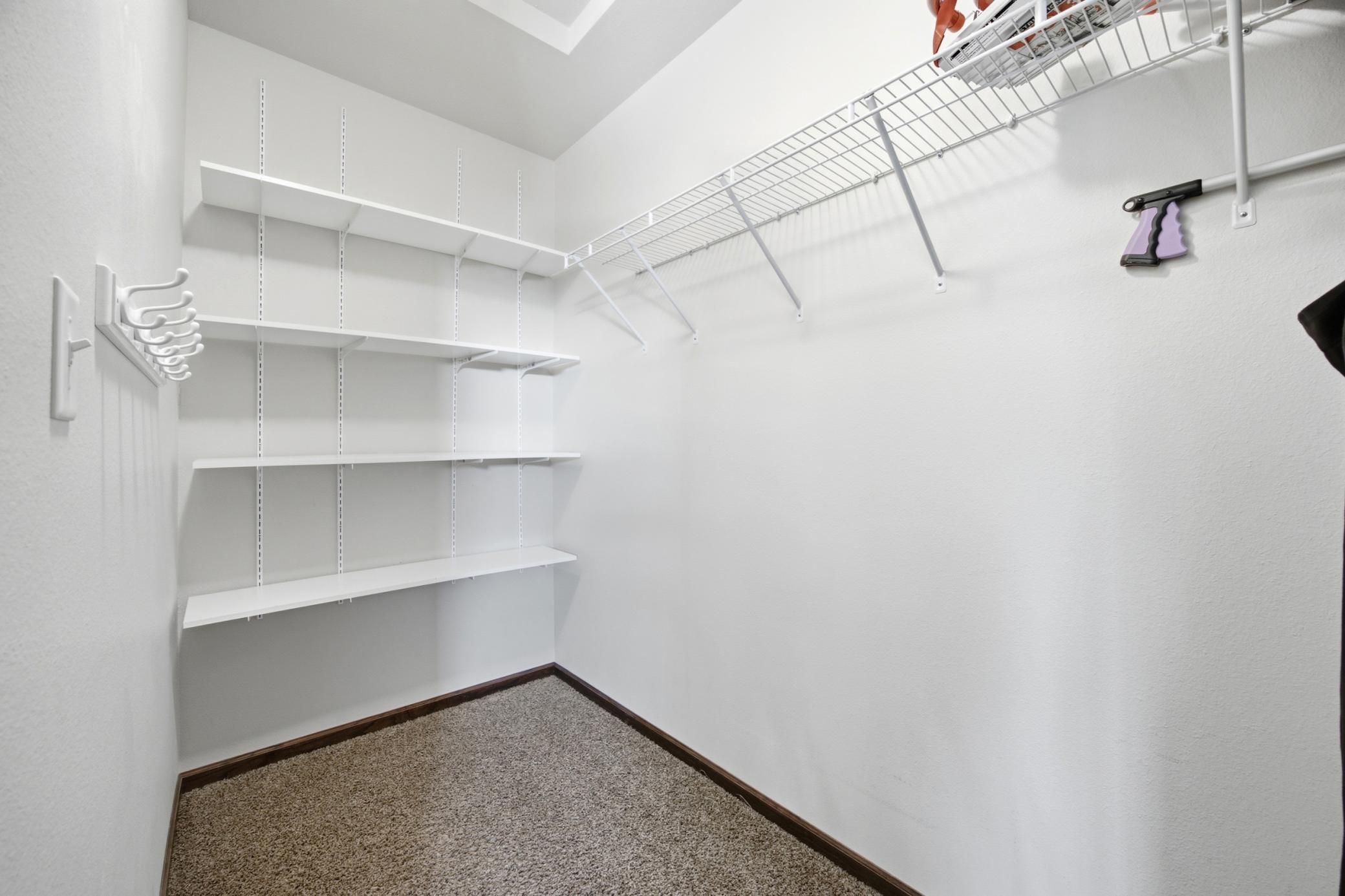 Bedroom #1 Walk-In Closet