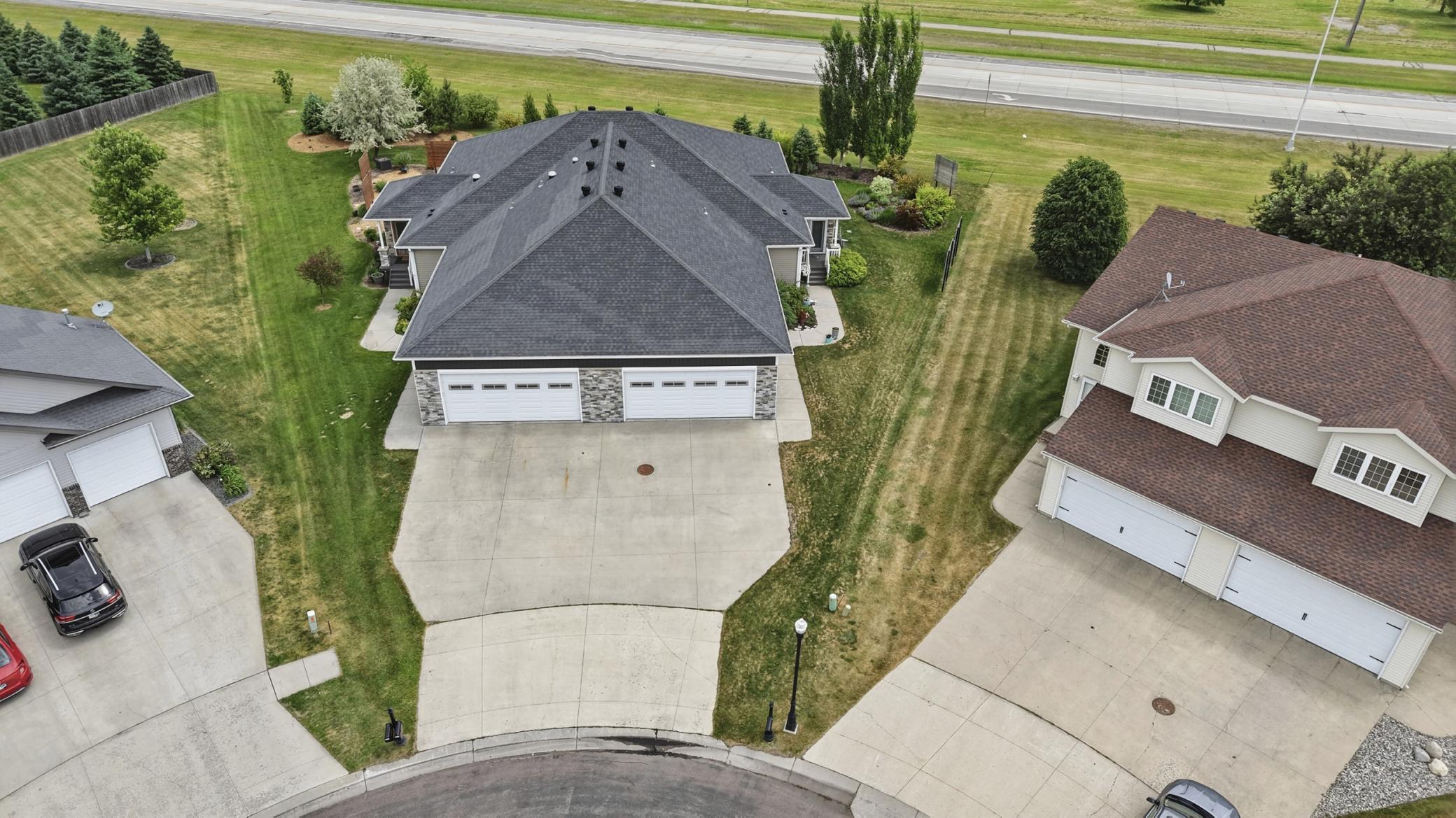 Aerial from West