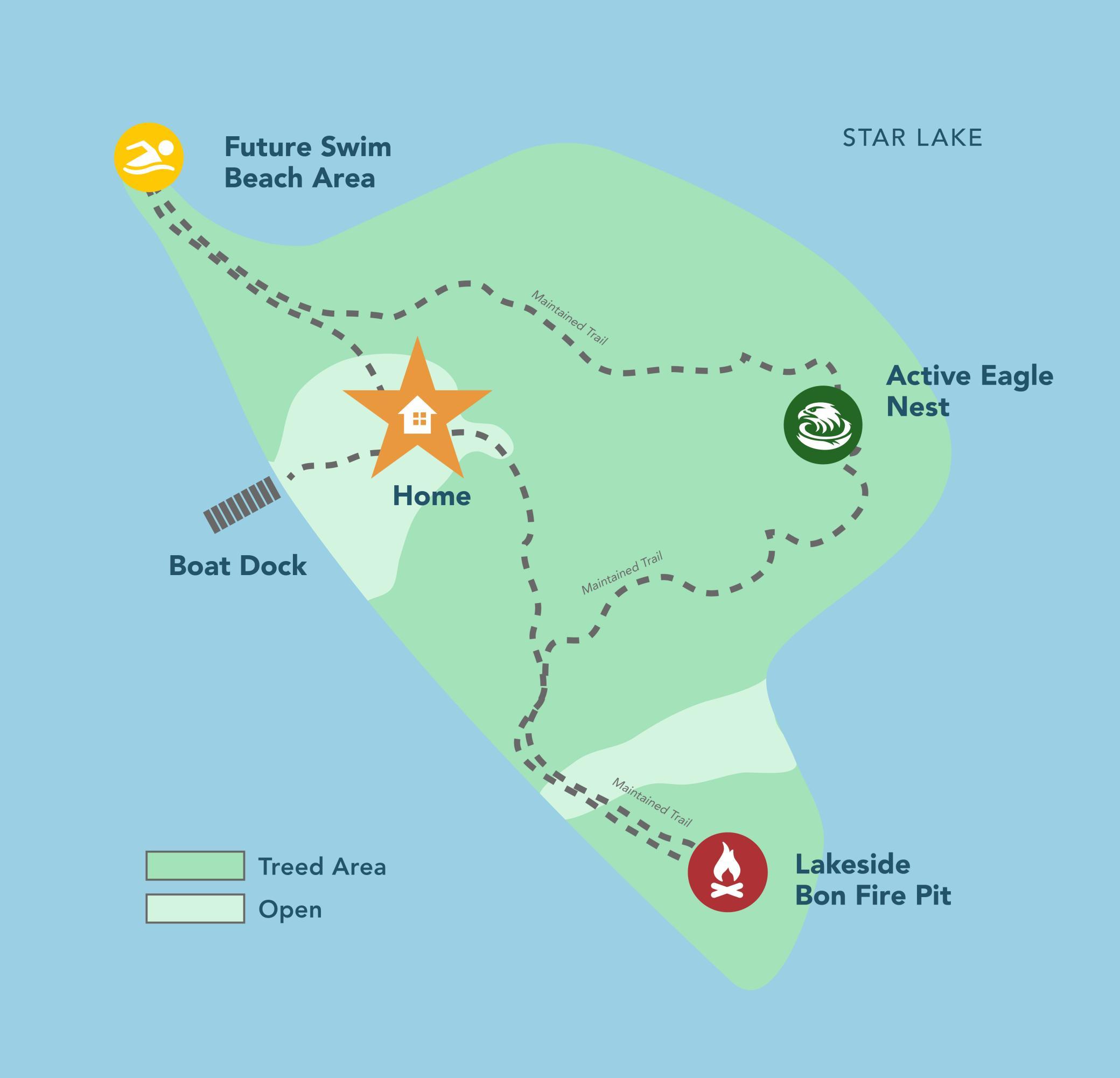 Island Trail Map