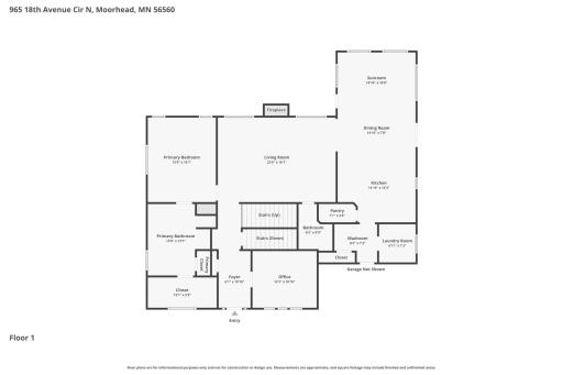 965 18th Avenue Circle N, Moorhead, MN 56560