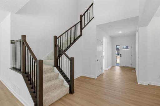 Easy access to all living spaces in this open concept floorplan