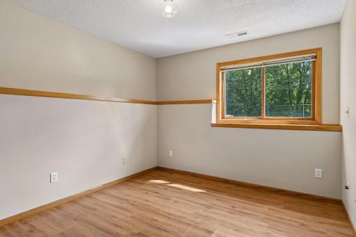 Lower level bedroom.