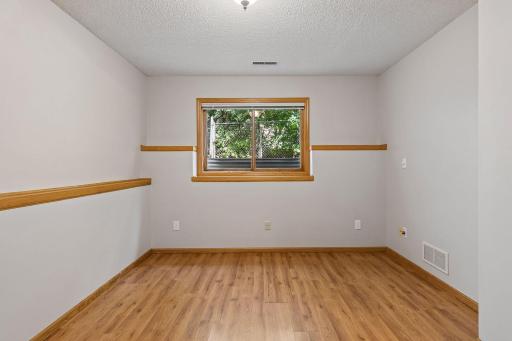 Lower level bedroom.