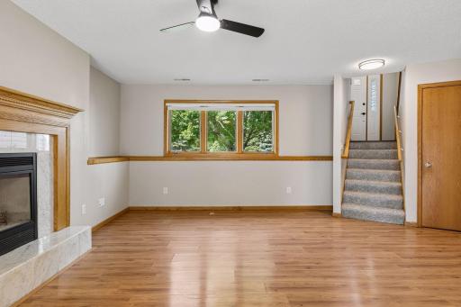 Awesome natural light between the north facing window and south facing walkout.