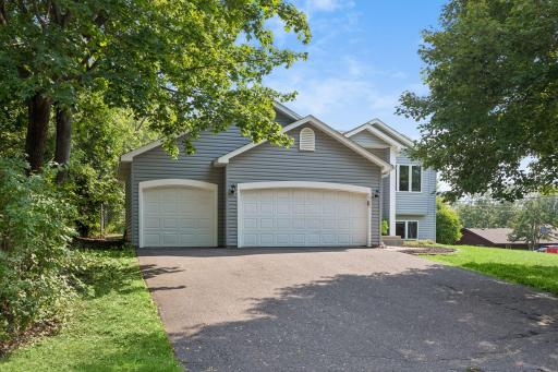 The home sits on a large corner lot with a 767sqft 3 car garage. The garage is insulated with a gas heater and wall thermostat. Hot and cold spigots are located inside the garage. Plus a wide driveway for extra off street parking.