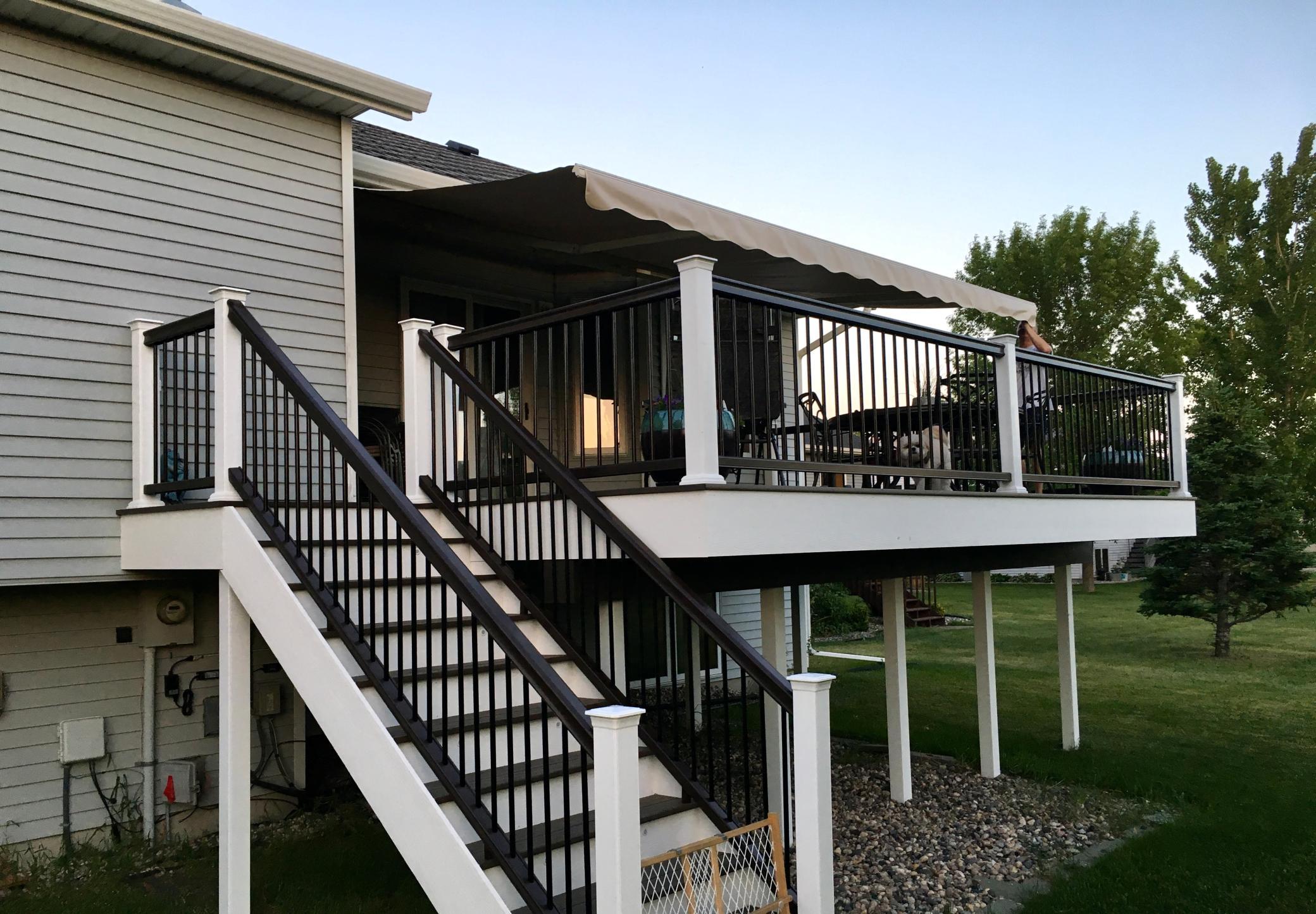 Deck with Awning