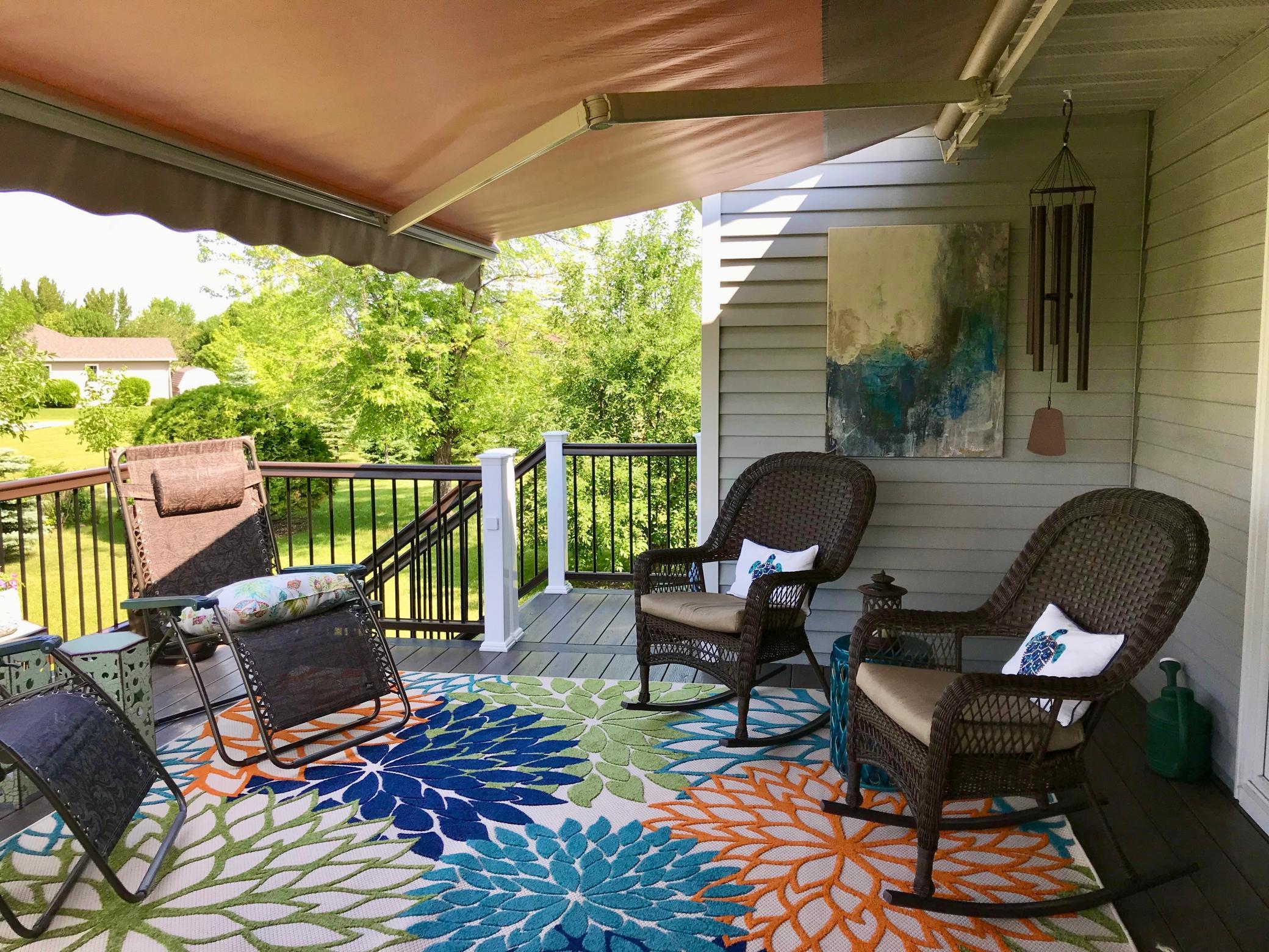 Deck with Awning