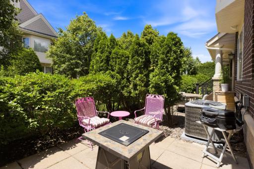 Comfortable Outdoor Living Space Just Steps from Your Door