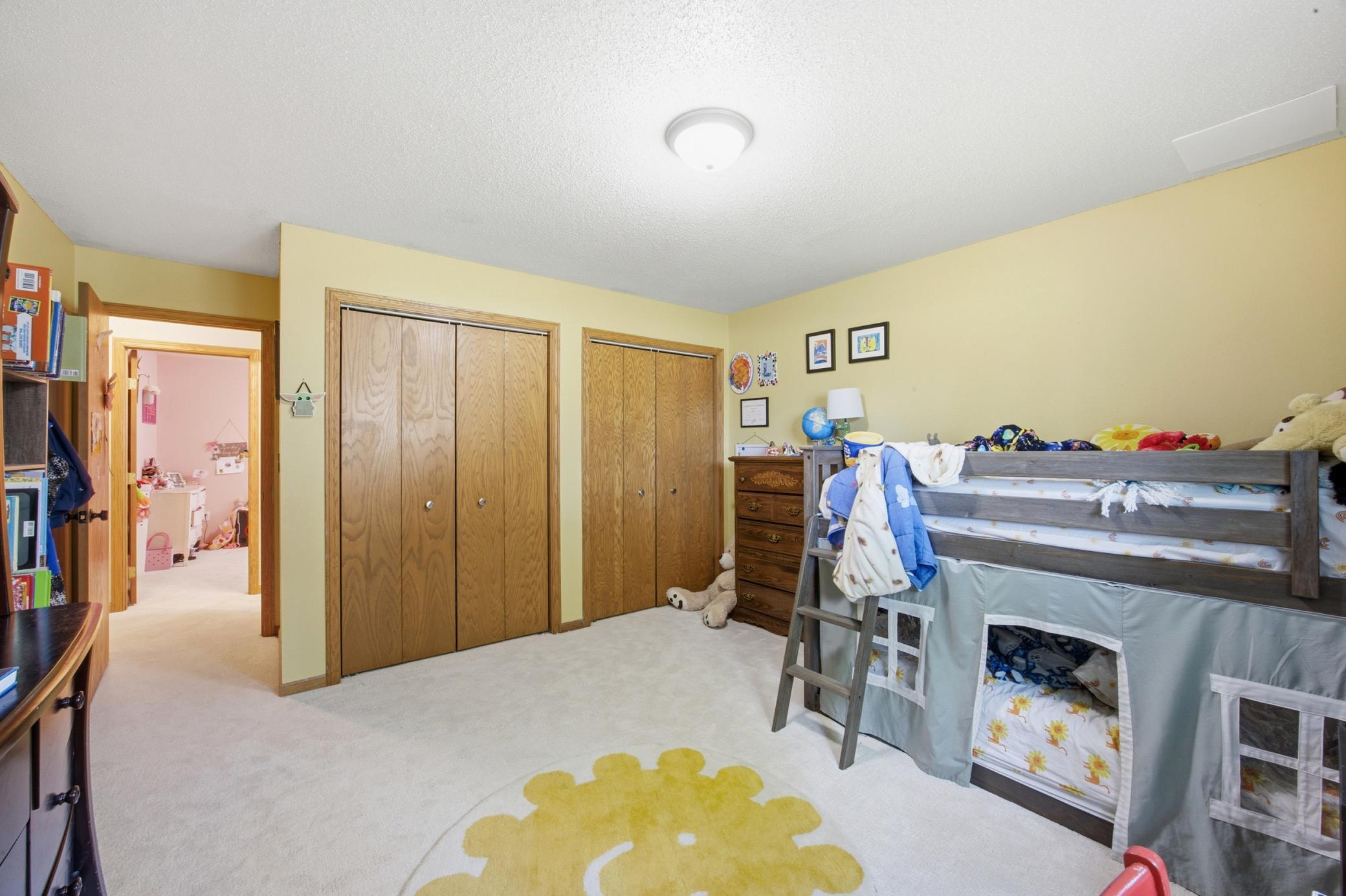 Bedroom #5 (lower level, view 2)