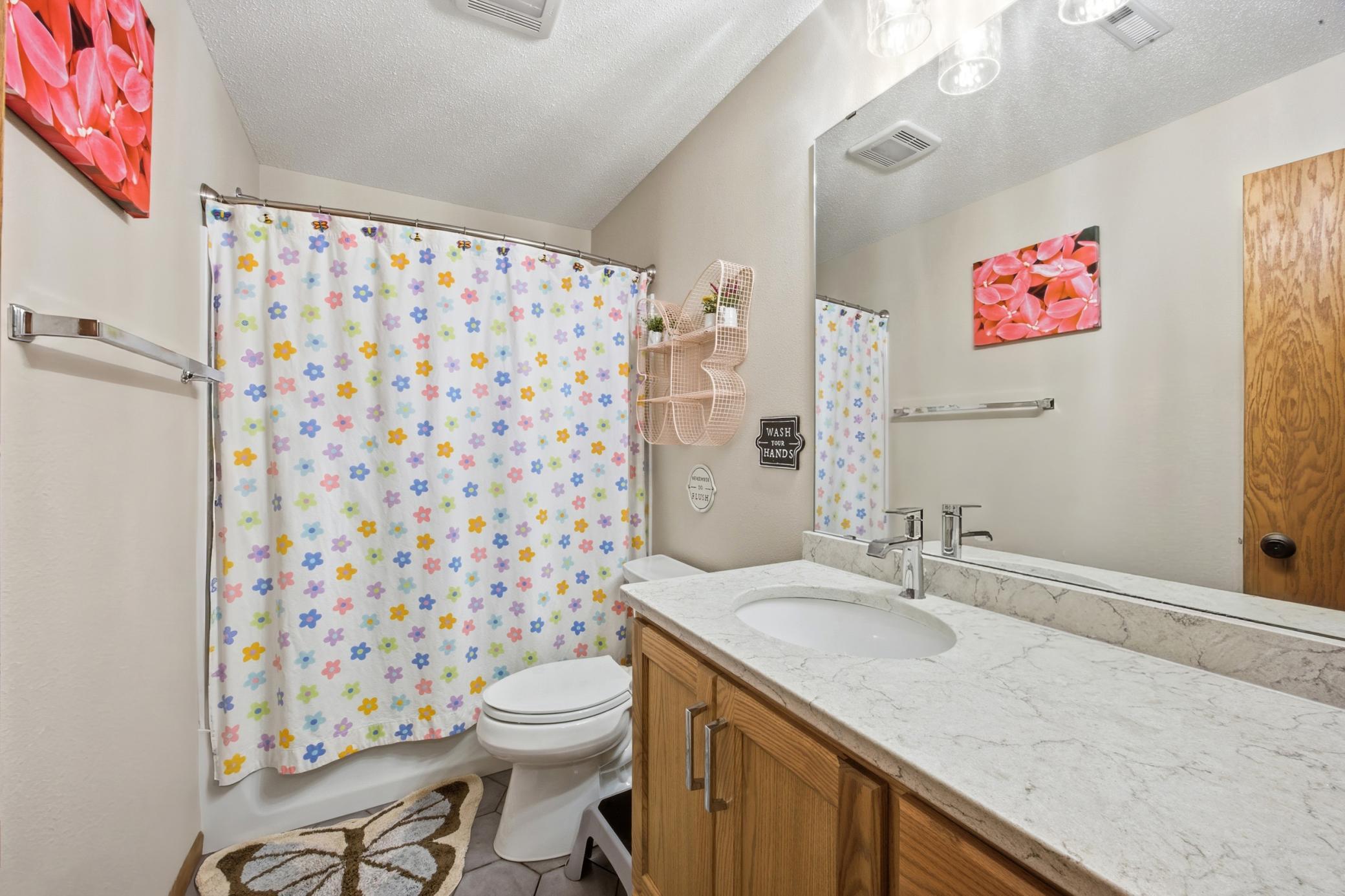 Bathroom #3 (lower level)