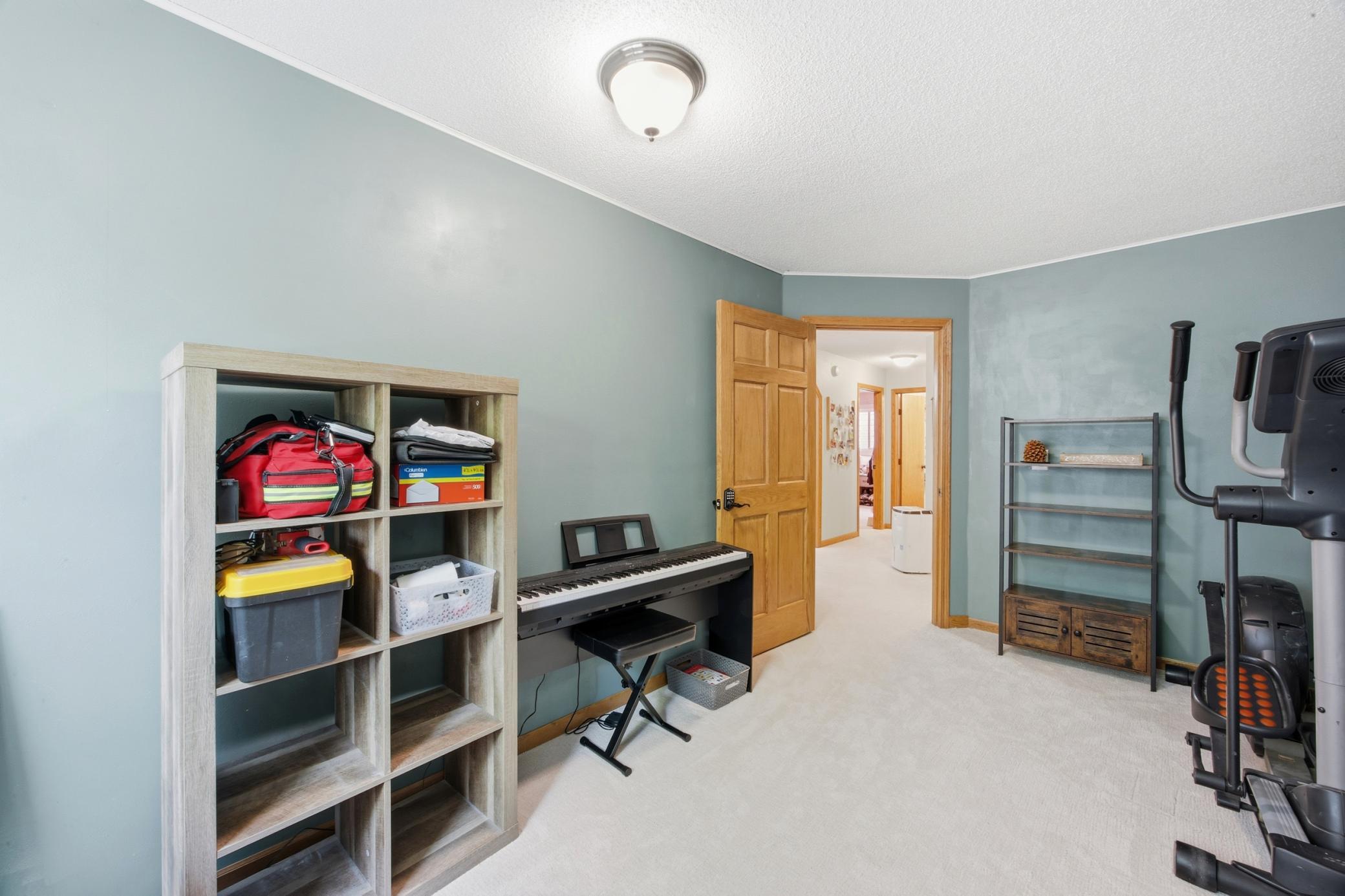 Bedroom #3 (lower level, view 2)
