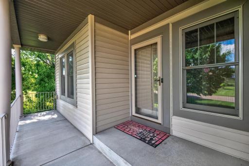 Imagine enjoying a cup of coffee on your private porch