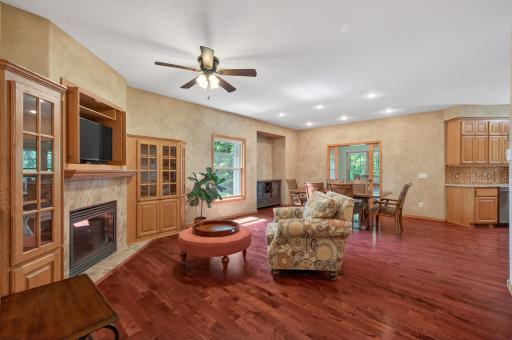 Step inside and immediately appreciate the home's open, inviting design.