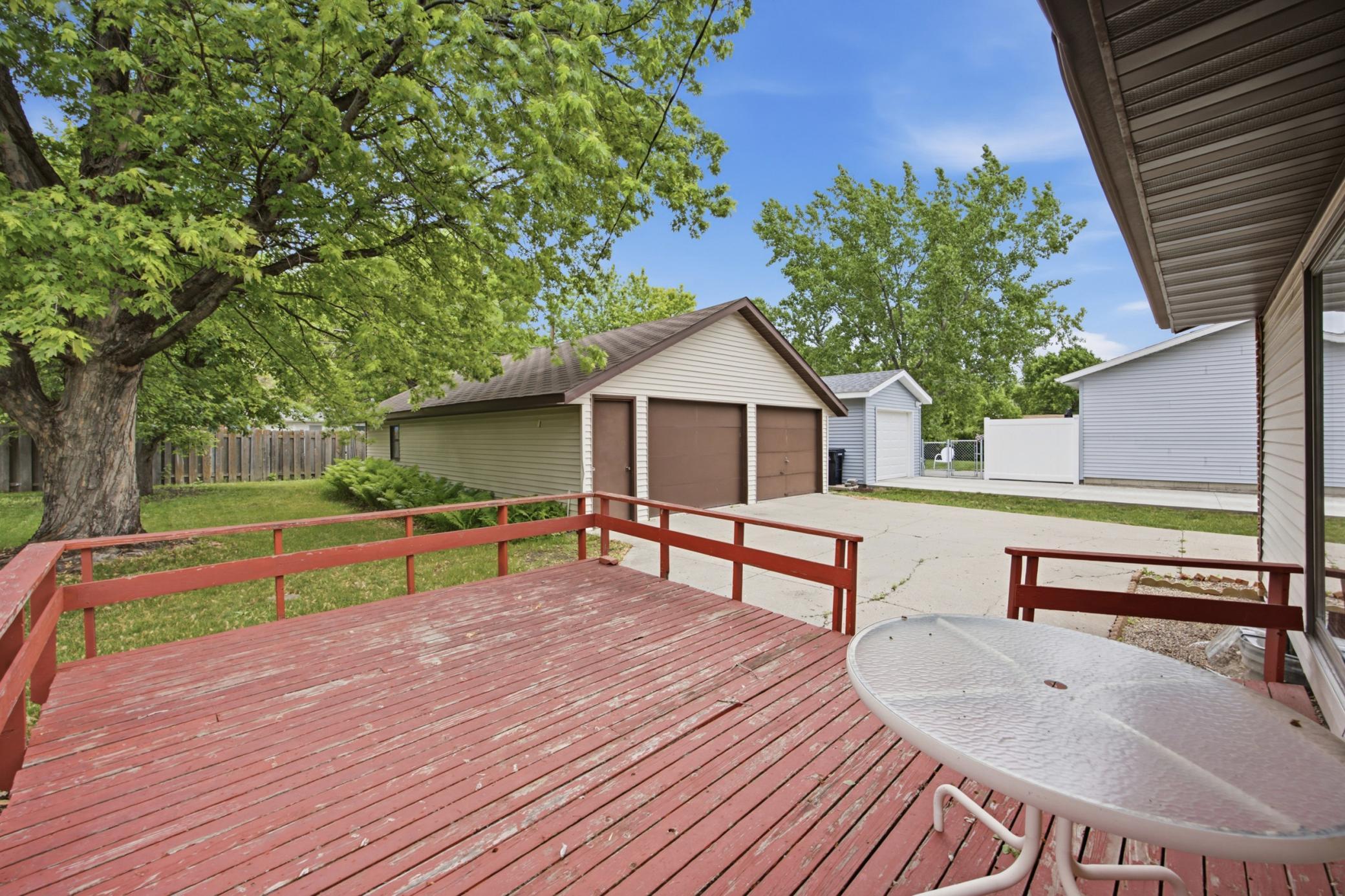 Large deck