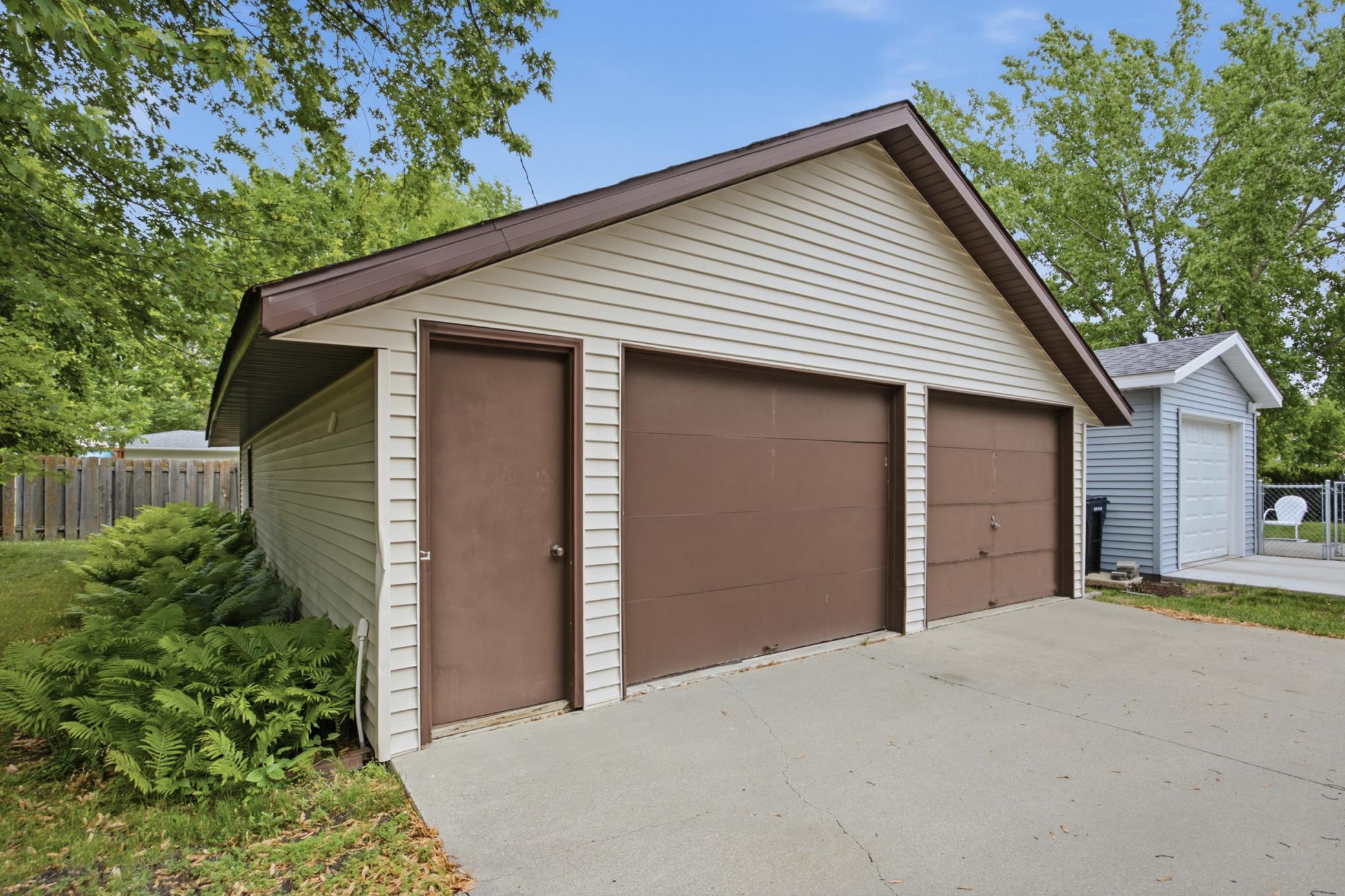 Large garage
