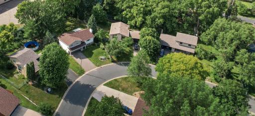 Set along a quiet, curved neighborhood street with a welcoming, established feel.
