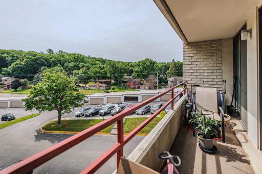 Living/primary bedroom balcony view