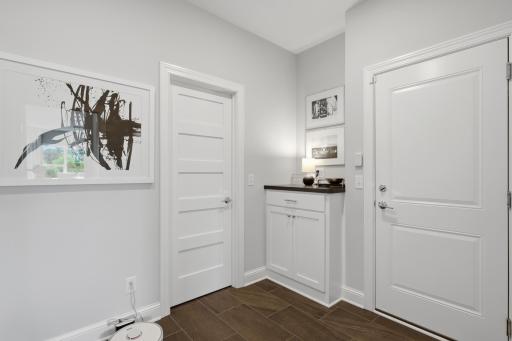 Foyer from garage
