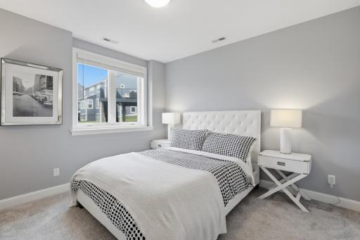 Lower level bedroom