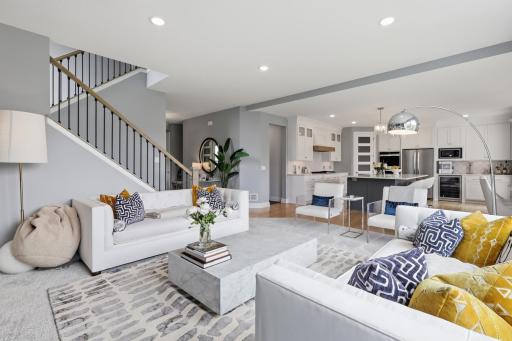 Spacious Open Floor Plan. Tons of natural light!