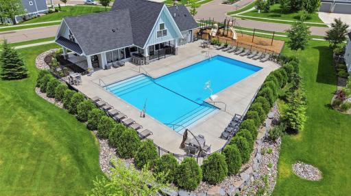 Enjoy the large community pool!