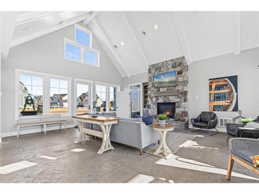 Interior of Community Clubhouse