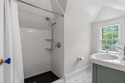Third floor ensuite bathroom was updated in 2025