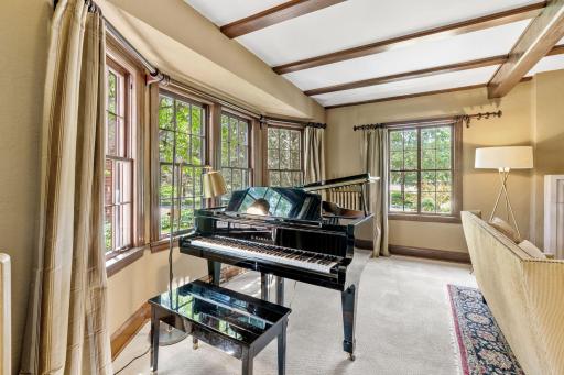 Original hardwood floors under the carpet