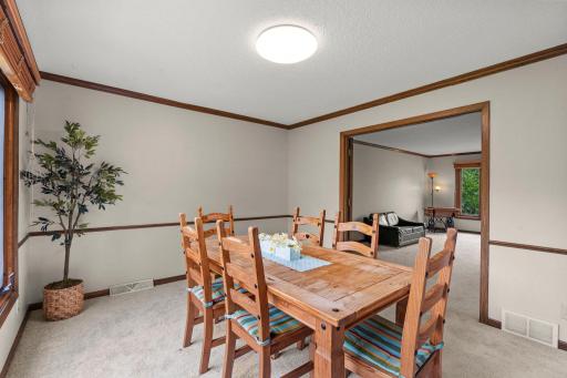 Open floor plan, just painted neutral colors throughout and brand new carpeting.