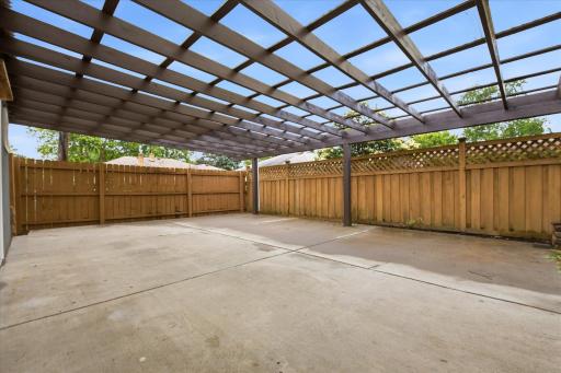 Enjoy outdoor living with plenty of space for gatherings and summer barbecues!