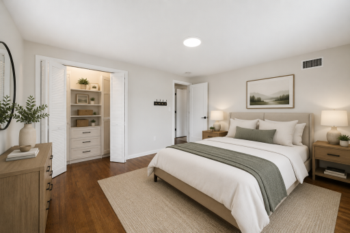 Third bedroom on the upper level provides plenty of room for guest!