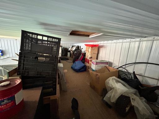 Mezzanine in accessory building.