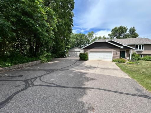 Property offers ample outside parking areas.