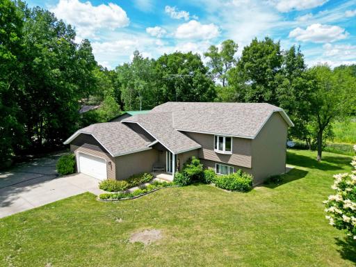 Beautiful covered entry highlight this exceptional home.