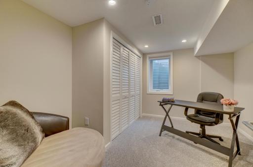 Additional fifth bedroom on the lower-level provide ideal space for guests, hobbies, or at home office!