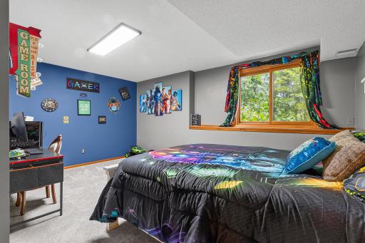 4th bedroom with easement window - Basement