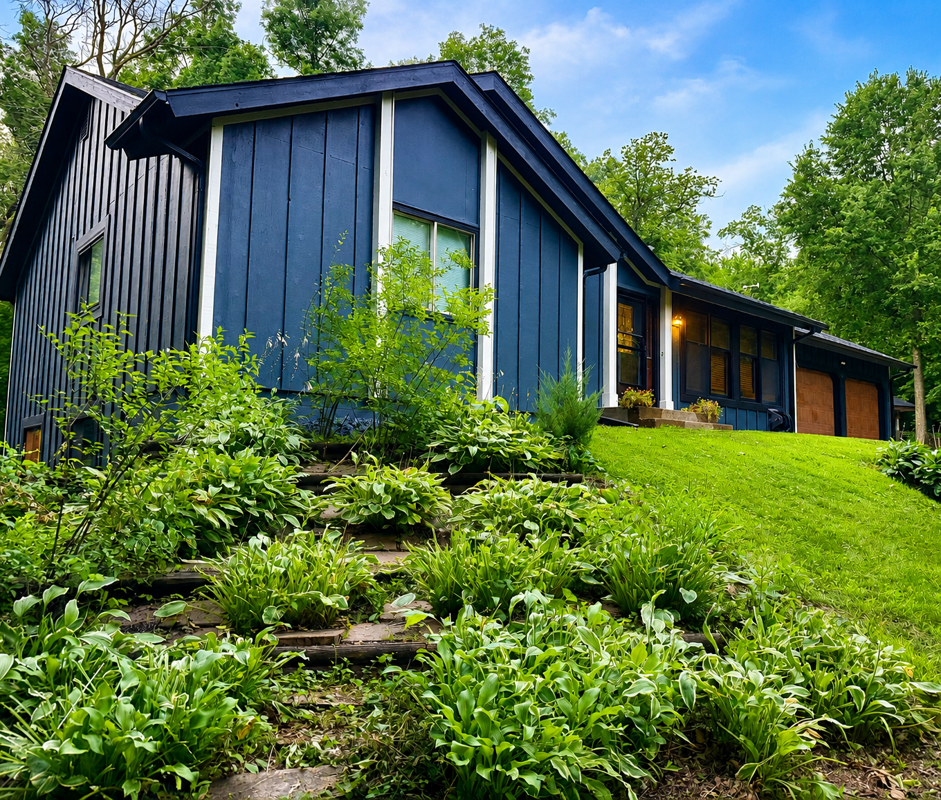 Photo for 5150 123rd Street E, Northfield, MN 55057 - Listing #7090723 Perennial garden looking up at the home.