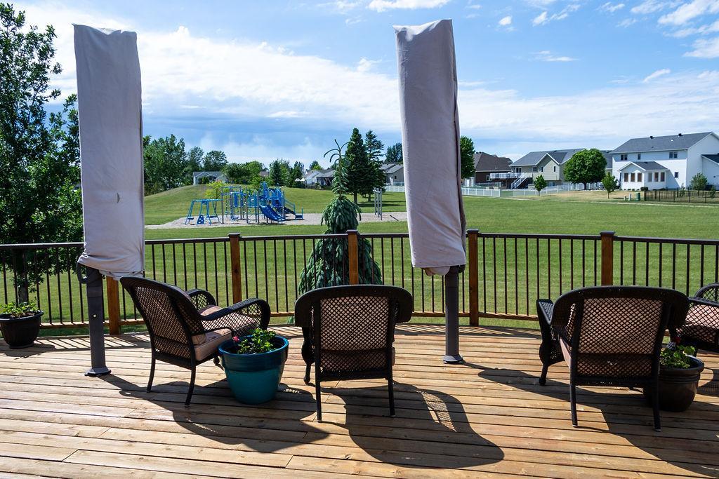View from deck