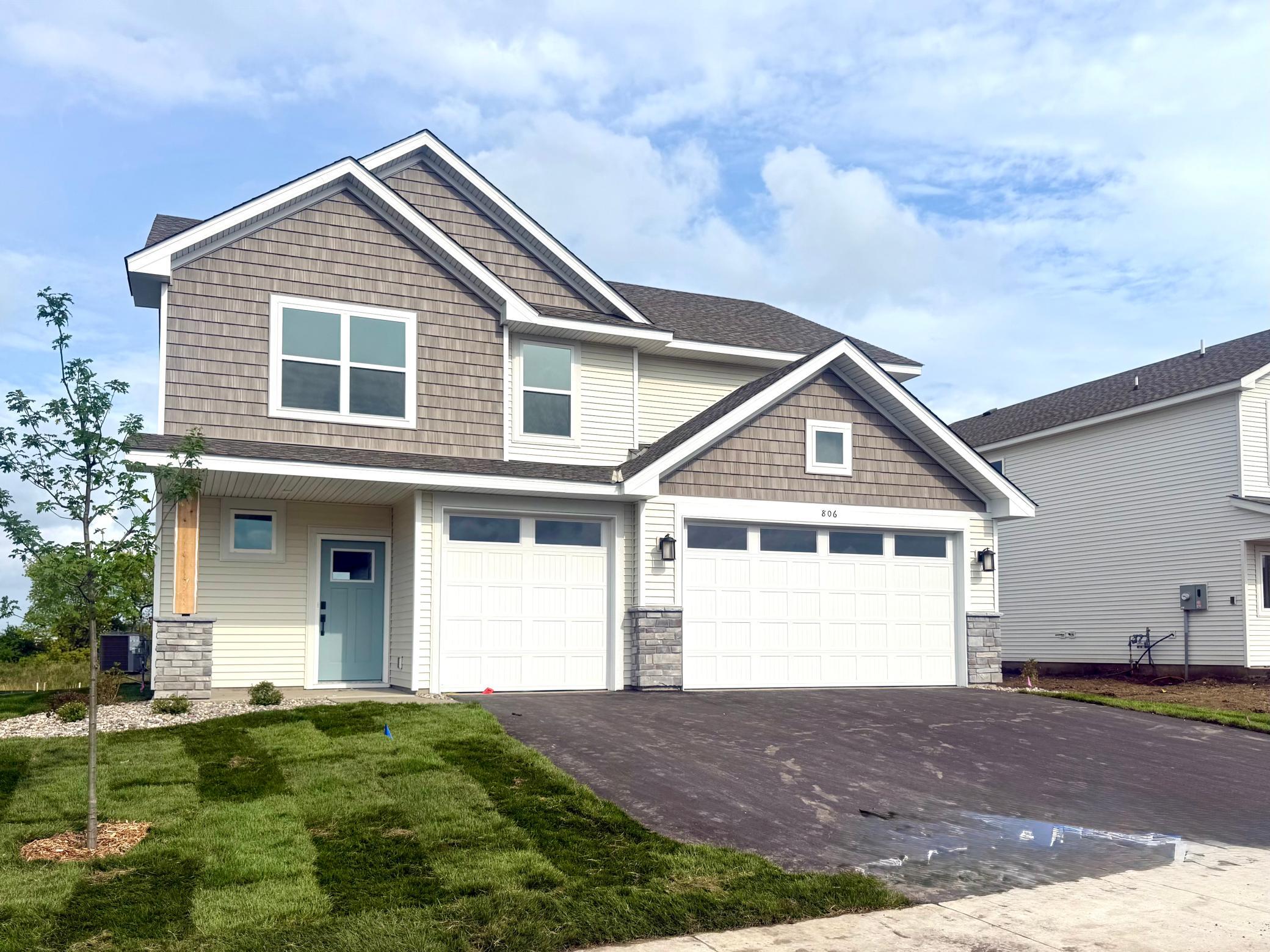 Welcome to 806 Hopkins Ln! (Photo is of the actual home.)