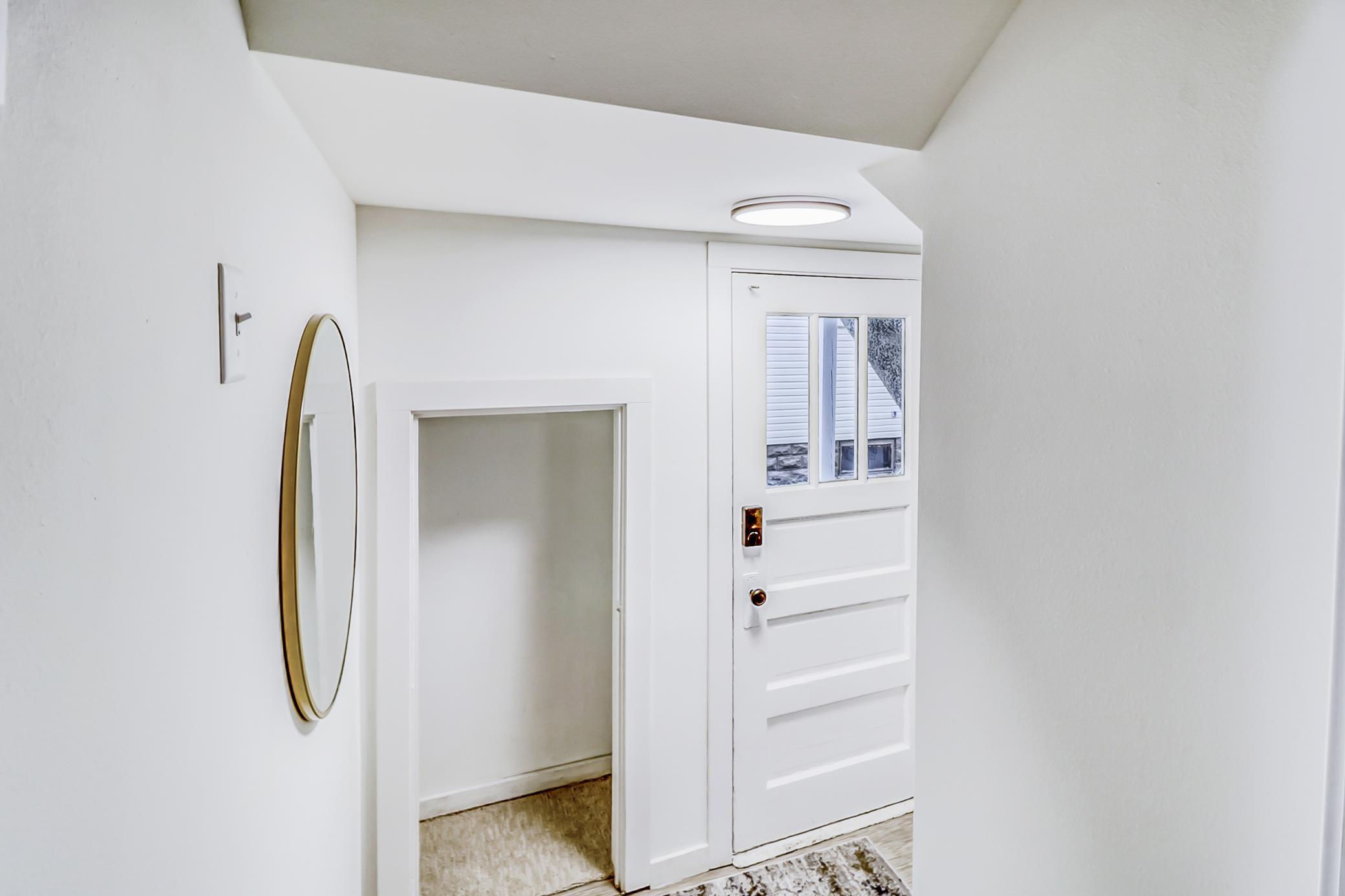 side entrance door
