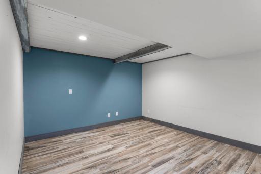 Additional nook in the lower level for rec/flex space