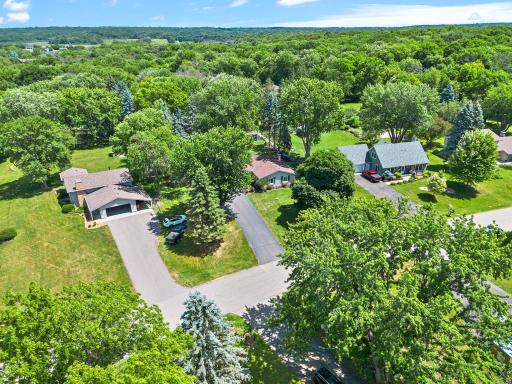 Surrounded by mature trees, you'll enjoy the peaceful surroundings and rural feel