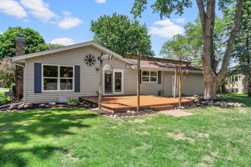 Backyard is a great space to enjoy the outdoors