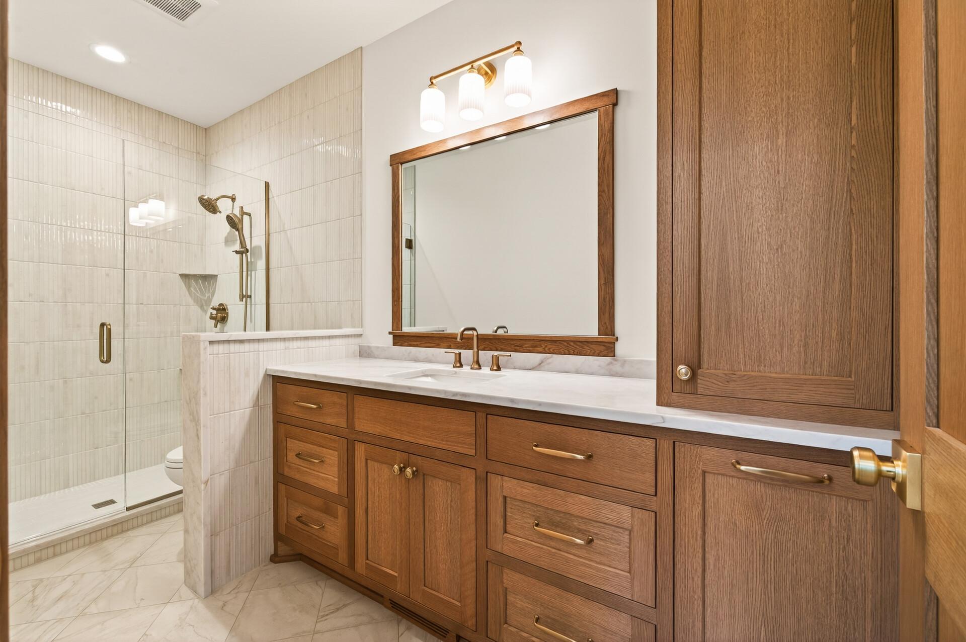 Primary suite custom bathroom