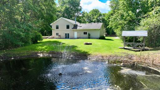 Backyard Pond and Fountain are the perfect touch added to an already outstanding setting that this lot offers.