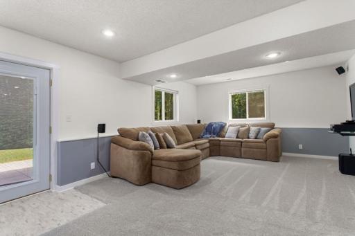Great lighting for this age home here, and a flexible space to furnish it to your liking