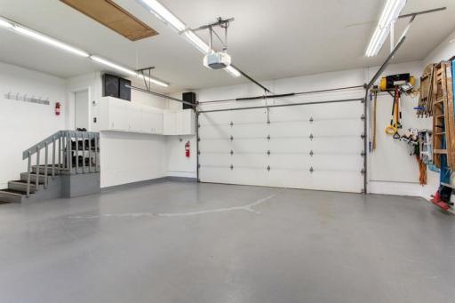 Plenty of cabinet storage as well as a spot to setup your speaker control head for the outdoor surround sound on property