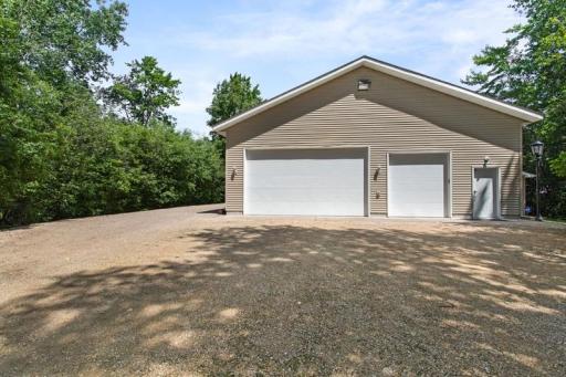 Plenty of parking and turnaround space with the driveways throughout the property. Makes moving any trailer or toy as easy as it could be